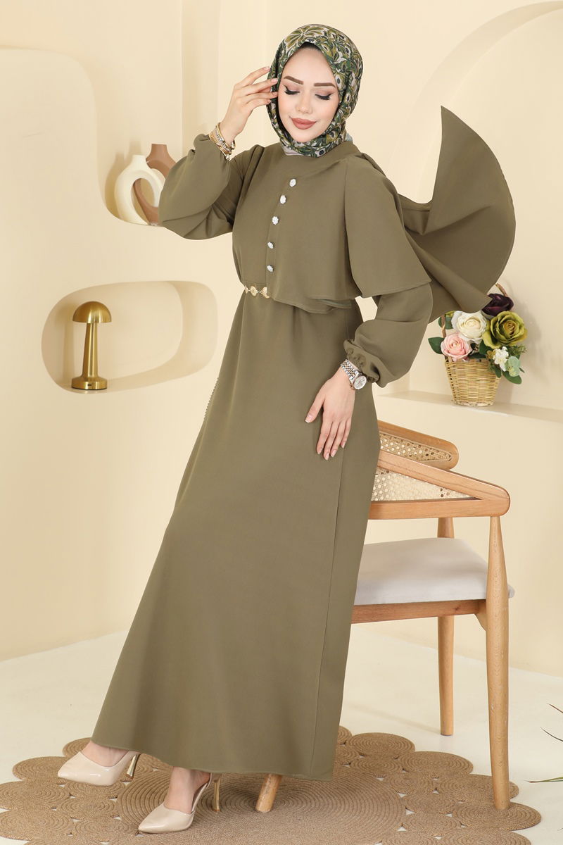 طقم أخضر عشبي 875ART1138-MS