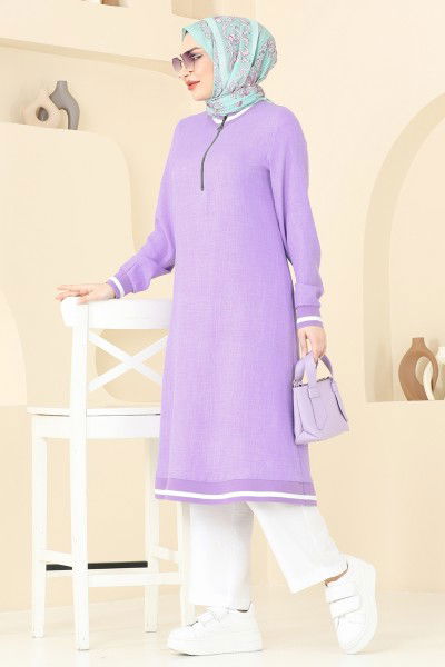 S.V.L. - طقم ليلكي وسكري 9022S324-MS