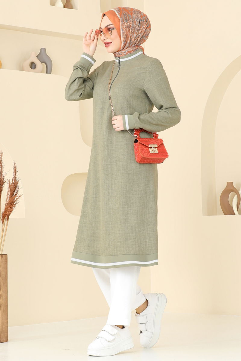 طقم أخضر عشبي وسكري 9022S324-MS