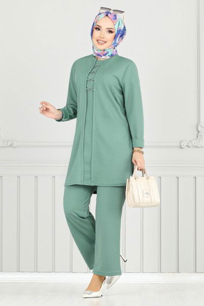 MRV P.L. - طقم أخضر باهت 9146PL940-M