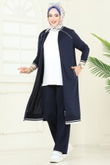 P.L.K. - Combined 9161PLK541-MS Dark Navy Blue