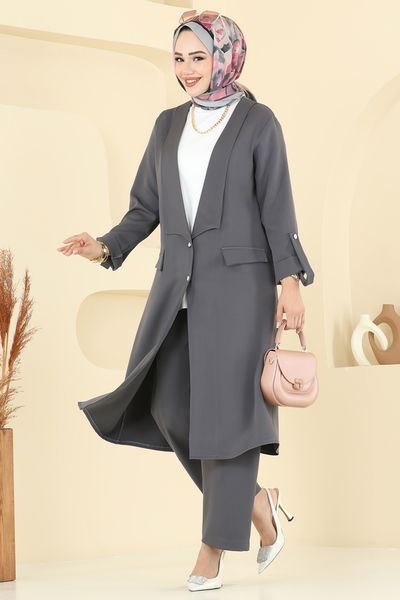 P.L.K. - طقم رمادي غامق 9163PLK541-MS - 386012