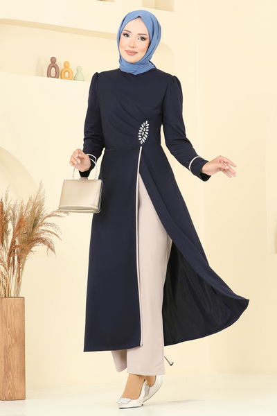 A.S.M. - طقم كحلي وبيج ASM2816-MS - 361279