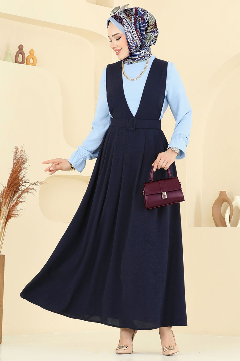 طقم كحلي فاتح PL9152-MS