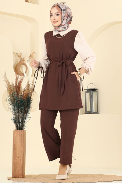 P.L. - طقم بني PL9172-MS - 406423