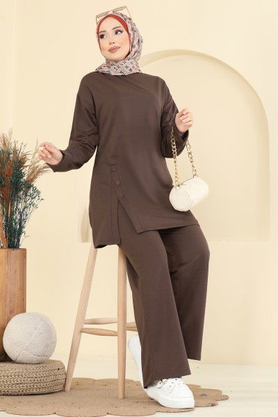 P.L. - طقم بني PL9181-MS