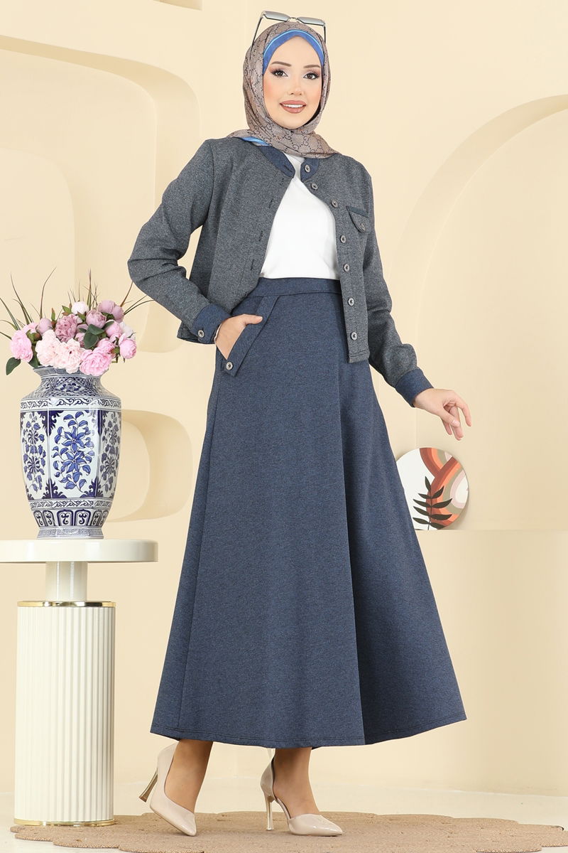 Combined PL9182-MS Navy Blue & Anthracite