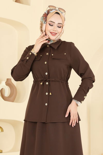 P.L. - طقم بني PL9187-MS - 417701