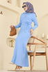 Dress 0012MT581-MS Baby Blue - Thumbnail