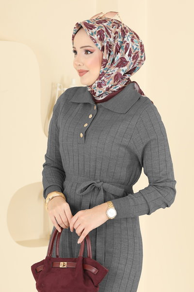 M.T. - Dress 0012MT581-MS Smoked - 429073