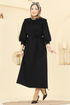 Dress 0015UZ662-MS Black - Thumbnail