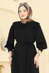 Dress 0015UZ662-MS Black - Thumbnail