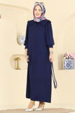U.Z. - Dress 0015UZ662-MS Navy Blue
