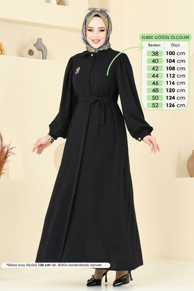 B.G.S. - Dress 0037BG354-MS Black - 365063