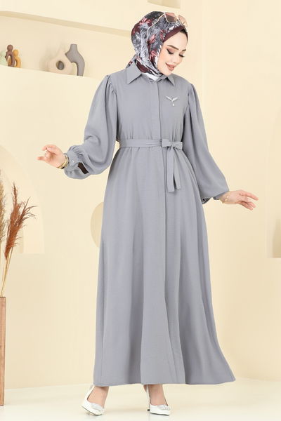 B.G.S. - Dress 0037BG354-MS Gray - 365070