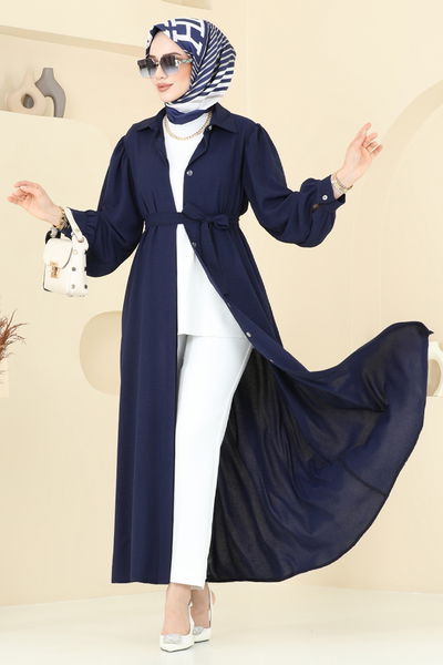 B.G.S. - Dress 0037BG354-MS Navy Blue - 365083
