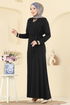 Dress 004MT581-MS Black - Thumbnail