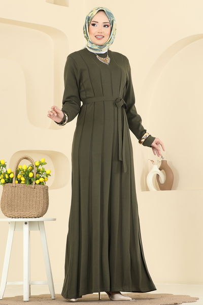 M.T. - Dress 004MT581-MS Khaki - 415295