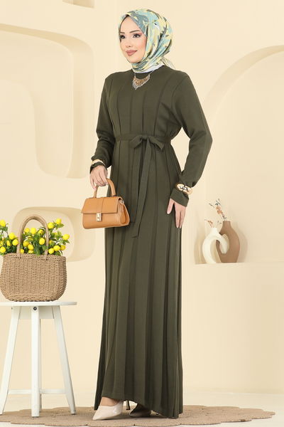 M.T. - Dress 004MT581-MS Khaki - 415296