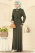Dress 004MT581-MS Khaki - Thumbnail