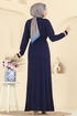 Dress 004MT581-MS Navy Blue - Thumbnail