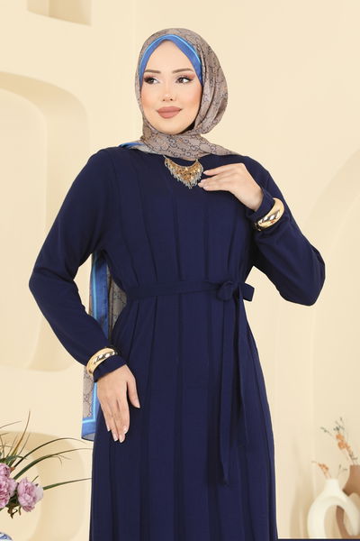 M.T. - الفستان كحلي 004MT581-MS - 415281