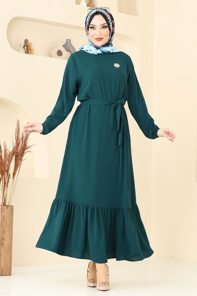 M.R. - الفستان بترولي 009MR1078-MS - 408024