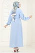 Dress 012MR1078-MS Baby Blue - Thumbnail