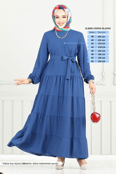 MRV M.R. - Dress 020MR1077-M Indigo - 357159