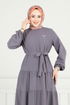 Dress 020MR1078-MS Gray - Thumbnail