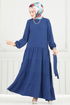 Dress 020MR1078-MS Indigo - Thumbnail