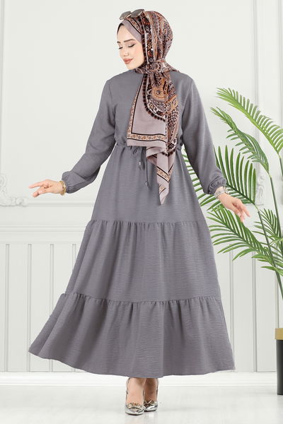 M.R. - Dress 024MR1078-MS Anthracite - 383944