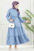 Dress 024MR1078-MS Baby Blue - Thumbnail