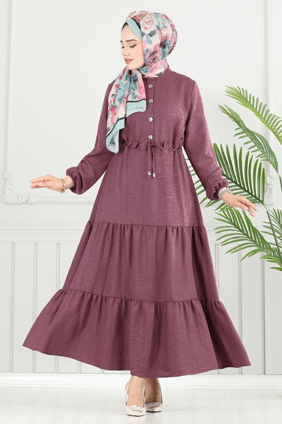 M.R. - Dress 024MR1078-MS Dark Rose Dusky - 383917
