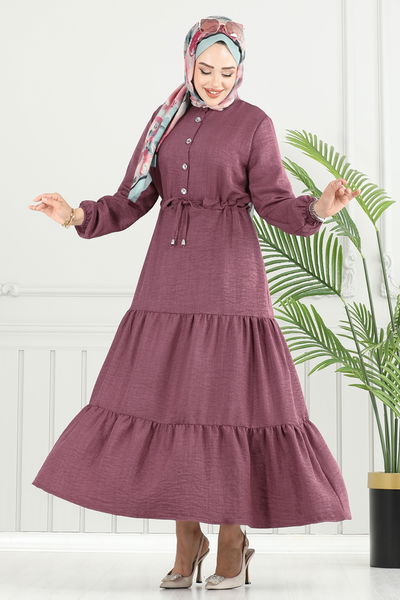 M.R. - Dress 024MR1078-MS Dark Rose Dusky - 383918