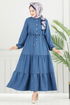 Dress 024MR1078-MS Indigo - Thumbnail