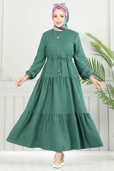 M.R. - Dress 025MR1078-MS Emerald - 384013