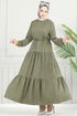 Dress 025MR1078-MS Khaki - Thumbnail