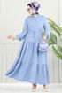 Dress 025MR1078-MS Light Baby Blue - Thumbnail
