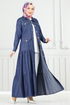 Dress 0332MSA980-MS Dark Denim - Thumbnail