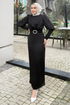 الفستان أسود 0414ALGK1170-MS - Thumbnail