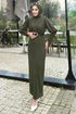 Dress 0414ALGK1170-MS Khaki - Thumbnail