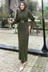 Dress 0414ALGK1170-MS Khaki - Thumbnail