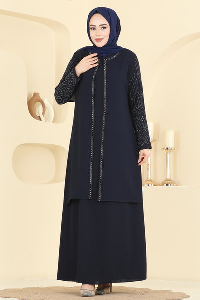 O.R.G. - Dress 0500ORG1169-MS Navy Blue - 427180