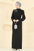 الفستان أسود 0846LVA1173-MS - Thumbnail