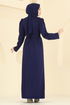 Dress 0846LVA1173-MS Navy Blue - Thumbnail