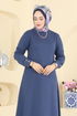 Dress 1009ETT926-MS Indigo - Thumbnail