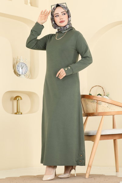 E.T.T. - Dress 1009ETT926-MS Khaki - 427291