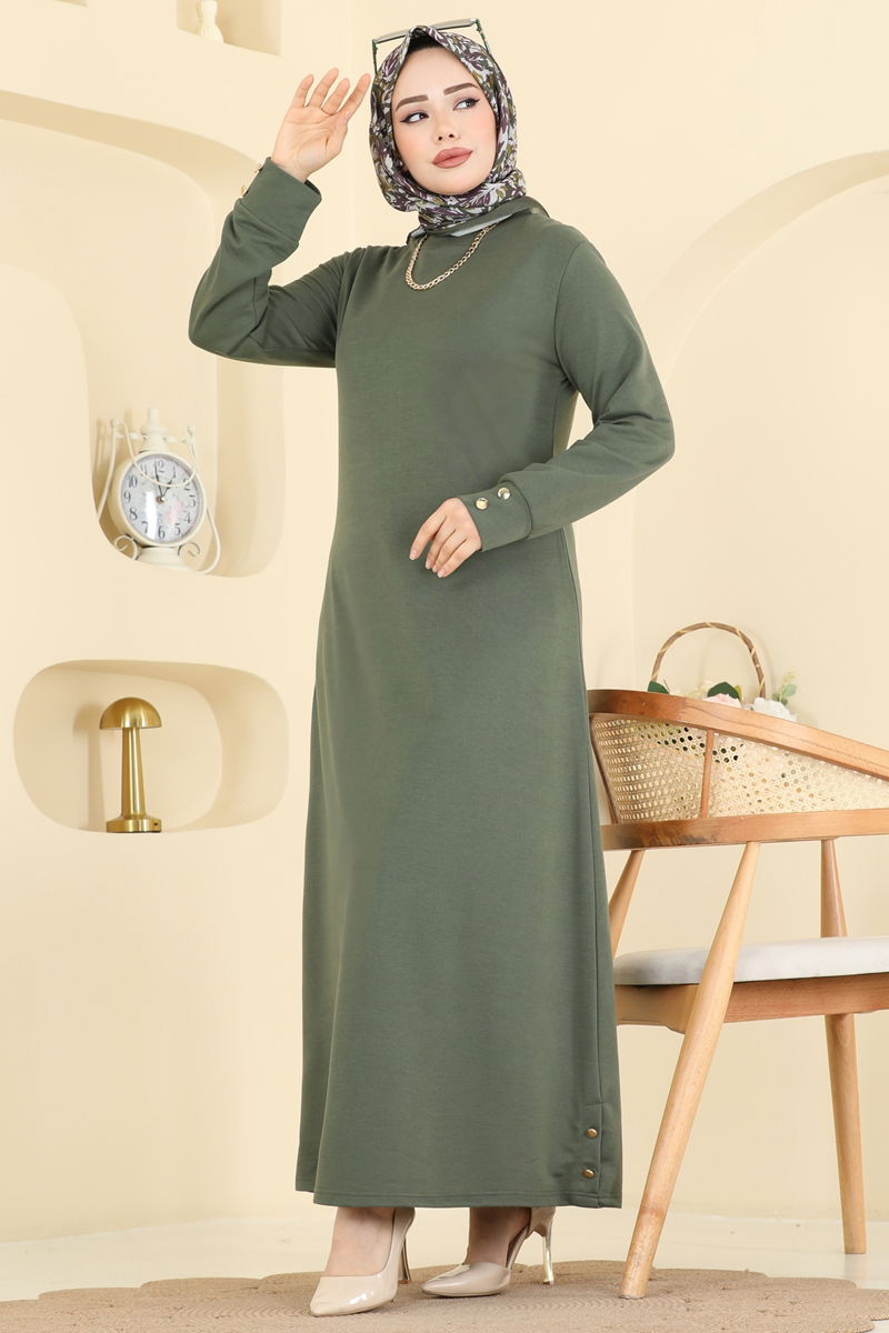 Dress 1009ETT926-MS Khaki