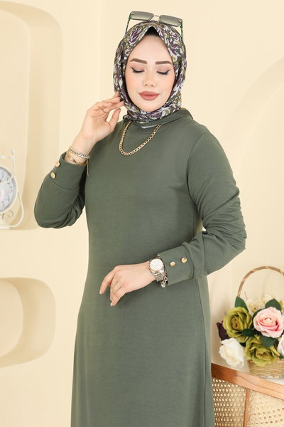 E.T.T. - Dress 1009ETT926-MS Khaki - 427292